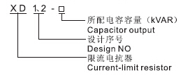 XD1,XD2(KDK)限流电抗器型号含义