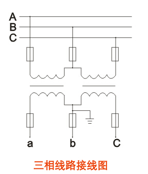 RZL12、JDZ10-3、6、10A(B)电压互感器接线图
